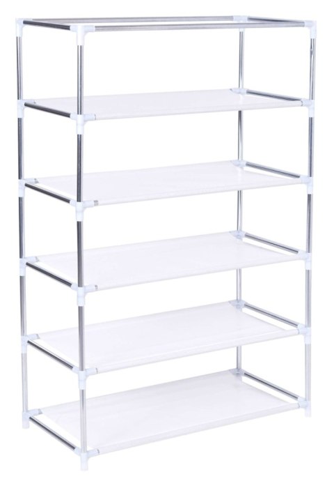 Szafka tekstylna na buty Mona Maroko szaro-biała