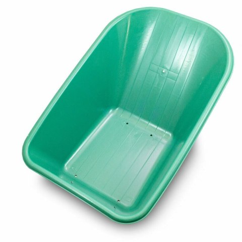 Zapasowa misa do taczki 100l zielona pvc wytrzymała 250kg do ogrodu budowy Zapasowa misa do taczki 100l zielona pvc wytrzymała 250kg do ogrodu budowy