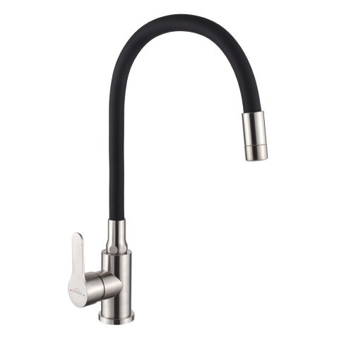BATERIA ZLEWOZMYWAKOWA KSANTI INOX Z RUCH. 2F WYLEWKĄ,IN/CZA BATERIA ZLEWOZMYWAKOWA KSANTI INOX Z RUCH. 2F WYLEWKĄ,IN/CZA