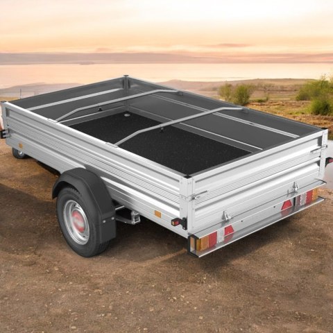 Wspornik plandeki do przyczepy aluminiowy regulowany 100 - 70 cm bituxx
