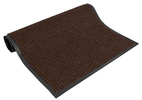 Wycieraczka do butów wejściowa pod drzwi 40x60 cm Seila brązowa