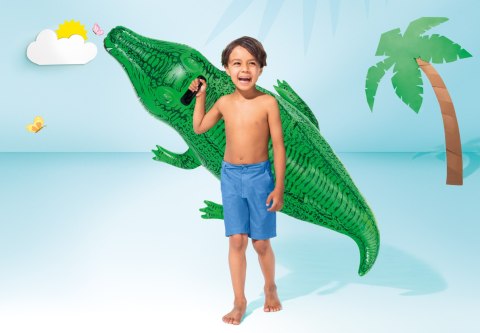 Dmuchany Aligator materac do pływania 168 cm INTEX 58546 Dmuchany Aligator materac do pływania 168 cm INTEX 58546
