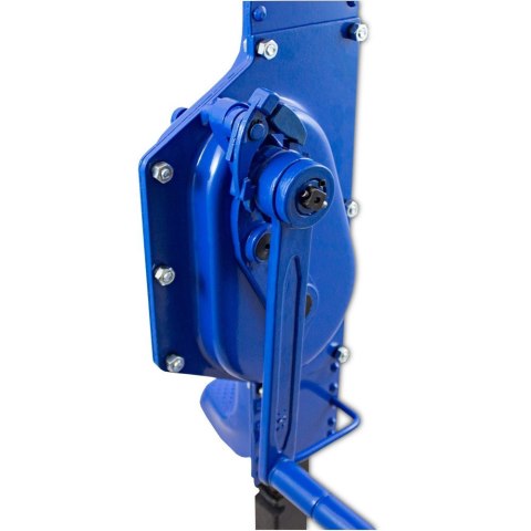 Podnośnik przemysłowy 10t mechaniczny 800-1210mm stalowy niebieski Podnośnik przemysłowy 10t mechaniczny 800-1210mm stalowy niebieski