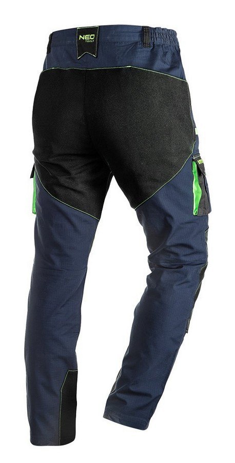 SPODNIE ROBOCZE MOTOSYNTEZA 100% BAWEŁNA RIP STOP ROZM. XL