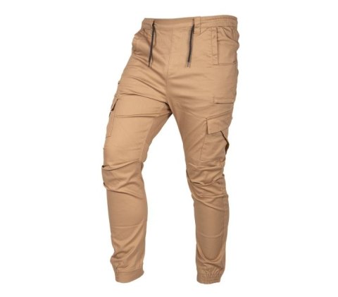SPODNIE ROBOCZE OUTDOOR TYPU JOGGER BEŻOWE ROZMIAR M
