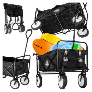 Wózek plażowy składany MAGNUM czarny