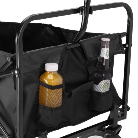 Wózek plażowy składany MAGNUM czarny