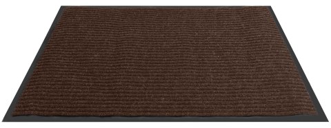 Wycieraczka do butów 40x60 cm Seila brązowa zestaw 2 sztuk