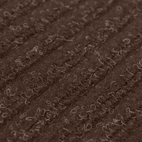 Wycieraczka do butów 40x60 cm Seila brązowa zestaw 2 sztuk