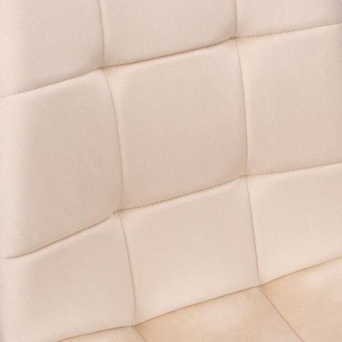Krzesło welurowe MONTANA VELVET beżowe Krzesło welurowe MONTANA VELVET beżowe