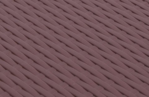 Ławka cateringowa składana RATTAN brązowa