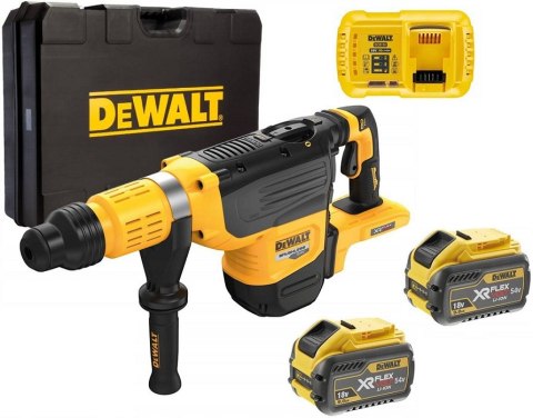 MŁOTOWIERTARKA 54V XR FLEXVOLT SDS-MAX 52MM 2*9.0AH MŁOTOWIERTARKA 54V XR FLEXVOLT SDS-MAX 52MM 2*9.0AH