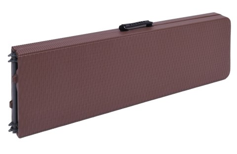 Zestaw cateringowy Rattan brąz stół 180 cm+ 2 ławki